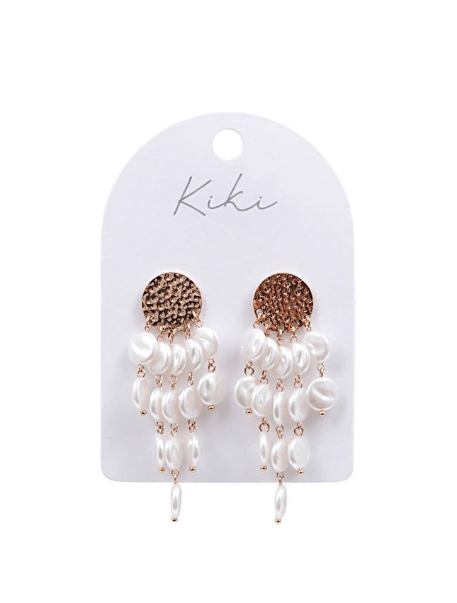 Kiki Pearl Cascade Earrings