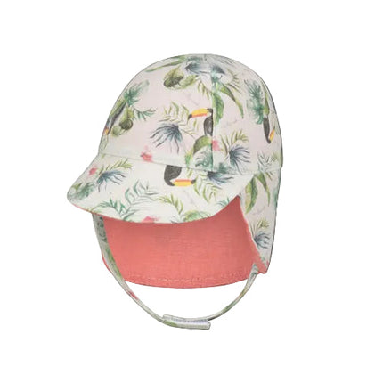 Millymook Baby Girls Legionnaire Sun Hat Kiki Cream Large