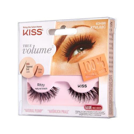 KISS Lashes True Volume Lash Ritzy Black - OhYouLuckyDuck.com.au
