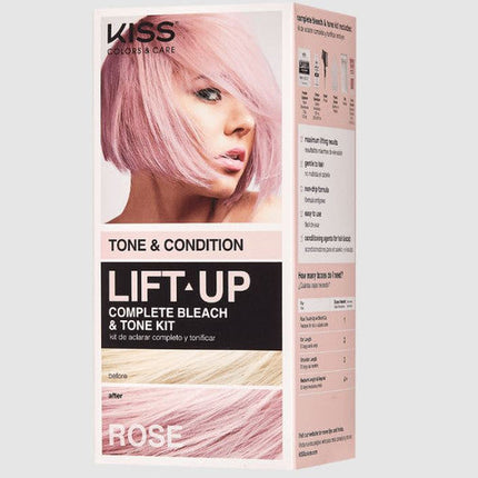 Kiss Lift-Up Complete Bleach & Tone Kit Rose - OhYouLuckyDuck.com.au