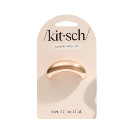 Kitsch Gold Metal Cloud Cuff for Hair Styling Medium