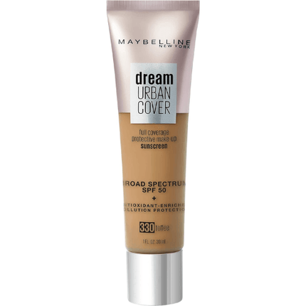 Maybelline Dream Urban Cover Foundation Toffee - OhYouLuckyDuck.com.au
