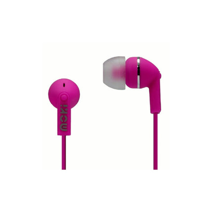Moki Dots Noise Isolation Earbuds Pink