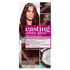 L'Oreal Paris Casting Creme Gloss Semi-Permanent Hair Colour - 415 Iced Chocolate(Ammonia Free) - OhYouLuckyDuck.com.au