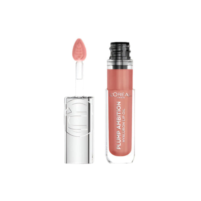 L'oreal Paris Lip Oil Plump Ambition 650 Nude Macaron