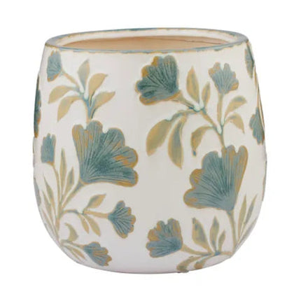Coast to Coast Anchal Ceramic Pot Blue and Olive