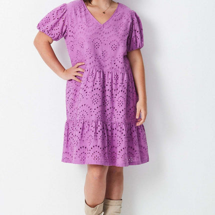 17 Sunday Womens Elegant Purple Floral Lace Cocktail Party Dress