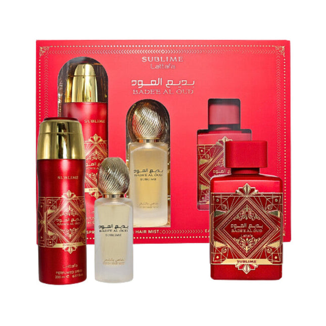 Lattafa Badee Al Oud Sublime Gift Set For Men