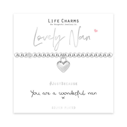 Life Charms Just Because Lovely Nan Bracelet 17.5cm
