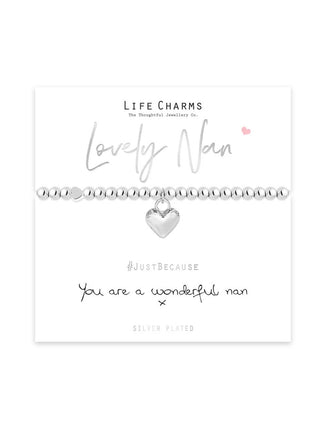 Life Charms Just Because Lovely Nan Bracelet 17.5cm