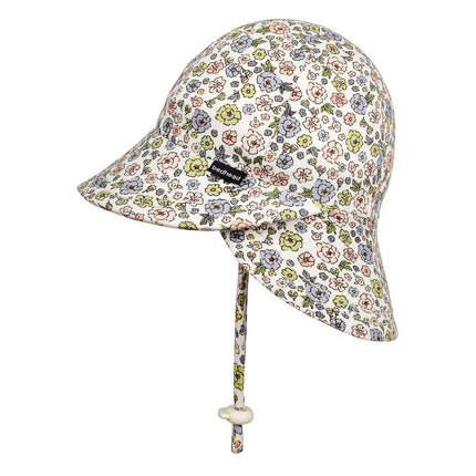 Bedhead Hats Legionnaire Flap Hat in Floret Print for Babies 3 to 6 Months 42CM XS