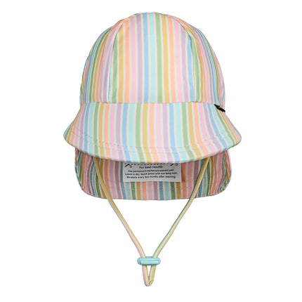 Bedhead Kids Swim Legionnaire Hat Rainbow for 6 to 12 Months 47CM