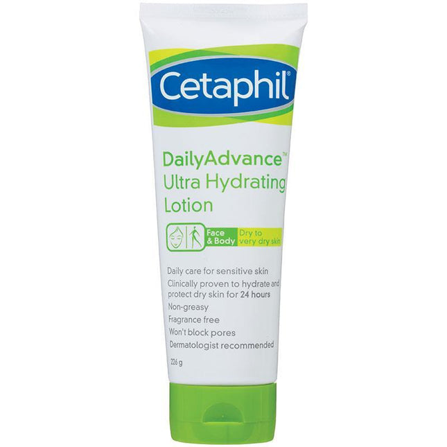 Cetaphil Daily Advance Ultra Hydrating Lotion 226g - OhYouLuckyDuck.com.au