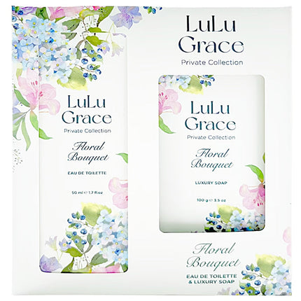 Lulu Grace Floral Bouquet EDT 50mL & Soap 2 Piece Set