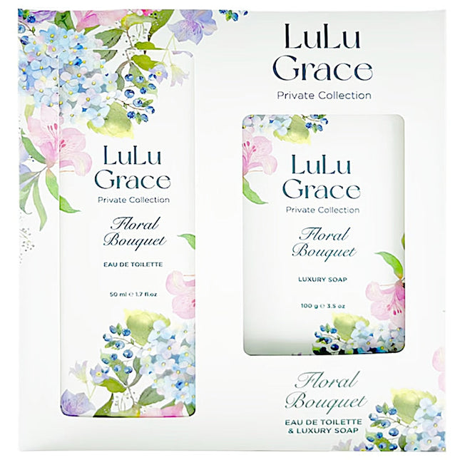 Lulu Grace Floral Bouquet EDT 50mL & Soap 2 Piece Set