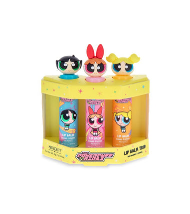 Mad Beauty Power Puff Girls Super Cute Lip Balm Trio Set 12G