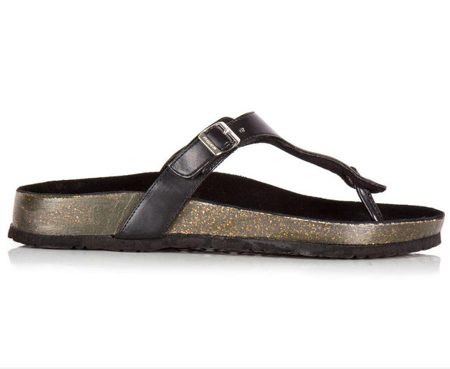 Maseur Women's Soothing Comfort Massage Sandal - Black - OhYouLuckyDuck.com.au