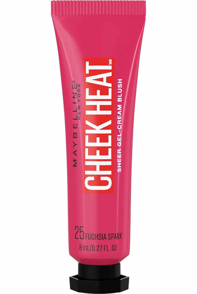 Maybelline Cheek Heat Blush Fucshia Spark - OhYouLuckyDuck.com.au