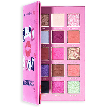Revolution X Mean Girls Burn Book Palette