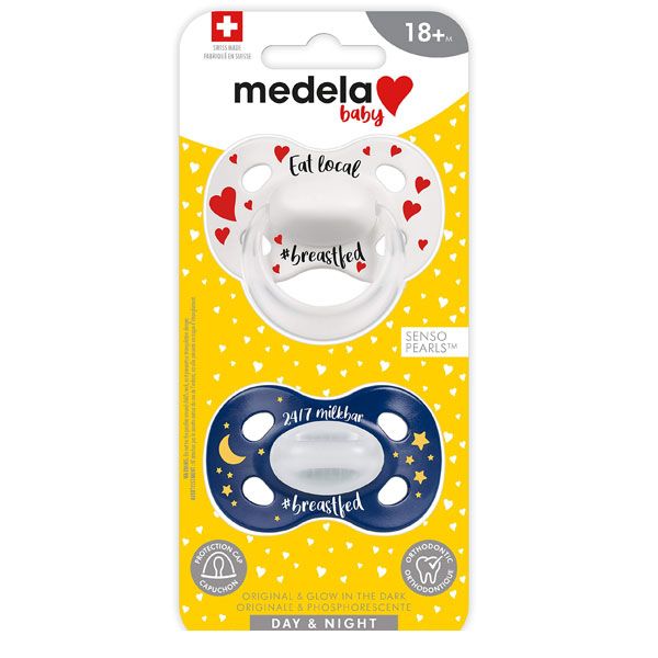 Medela Soother Duo Day & Night 18M+