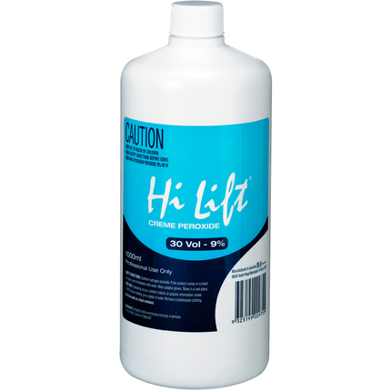 Hi Lift Creme Peroxide 30 Vol 1Liter