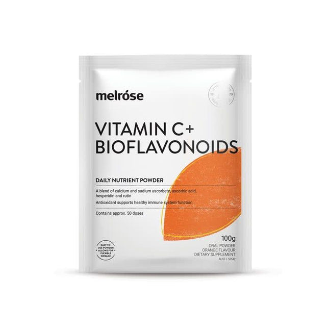 Melrose Vitamin C + Bioflavonoids 100g - OhYouLuckyDuck.com.au