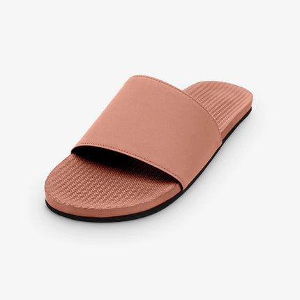 Indosole Men Slide Sandal Rust Size 12