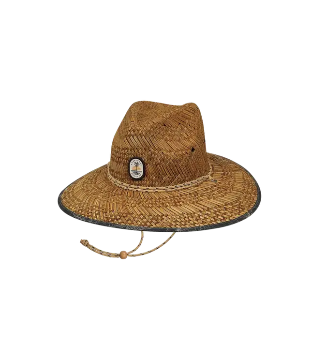 Kooringal Men's Surf Straw Barclay Hat Charcoal L/XL