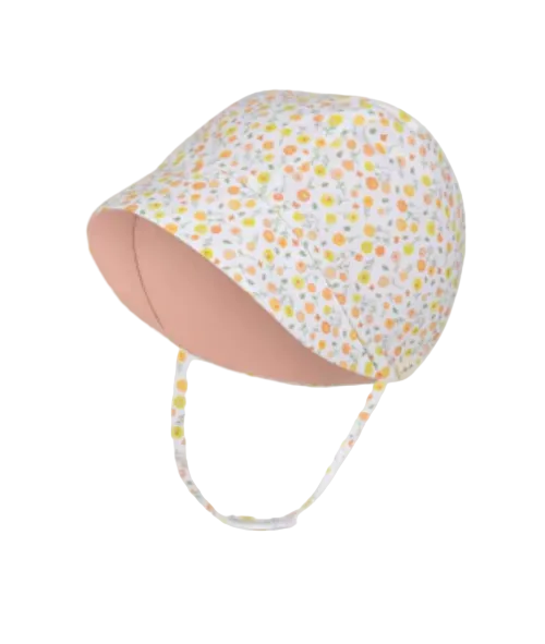 Millymook Baby Girls Leighton Bonnet Off White L