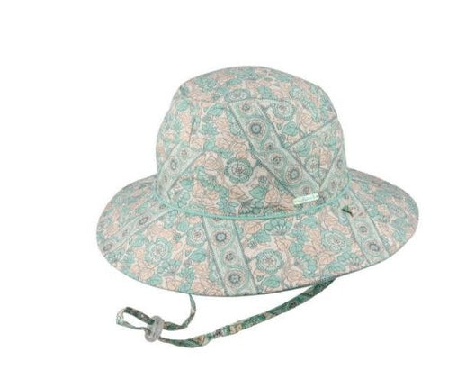 Millymook Girls Wide Brim Liliana Mint Sun Hat Small