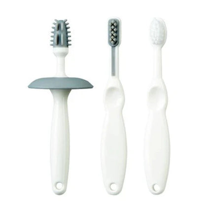 Mininor Baby Toothbrush 3 Piece Set 6+Months