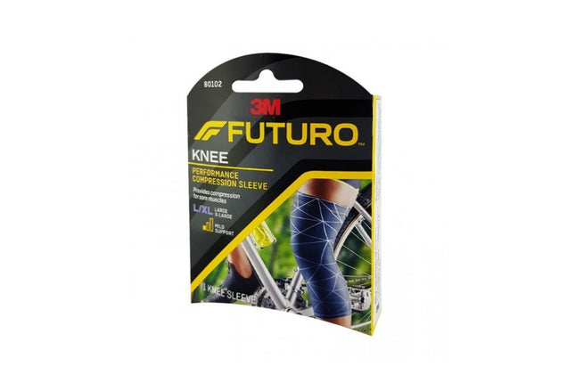 Futuro Performance Compression Knee Sleeve Large/X-Large - OhYouLuckyDuck.com.au