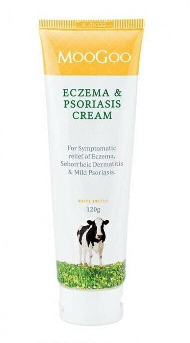 MooGoo Eczema & Psoriasis Cream 120g - OhYouLuckyDuck.com.au
