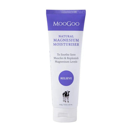 MooGoo Natural Magnesium Moisturiser 120g - OhYouLuckyDuck.com.au