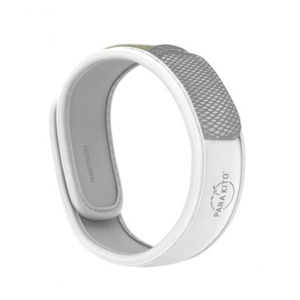 Parakito Refillable Mosquito Repellent Wristband White
