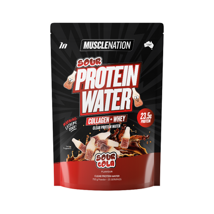 Muscle Nation Protein Water Sour Cola 750G