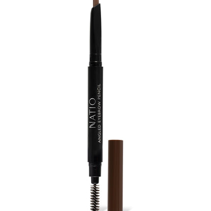 Natio Angled Eyebrow Pencil Dark Brown 0.2G - OhYouLuckyDuck.com.au