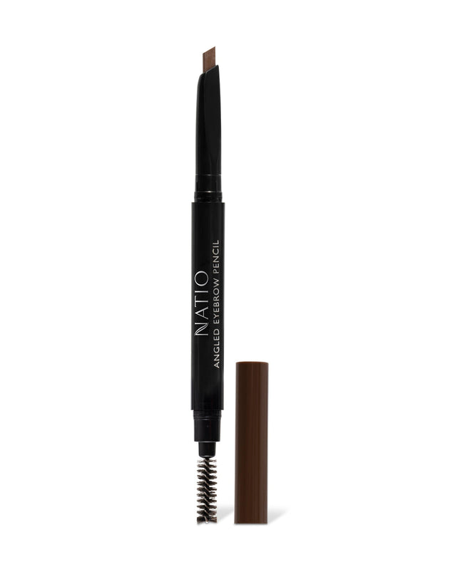 Natio Angled Eyebrow Pencil Dark Brown 0.2G - OhYouLuckyDuck.com.au