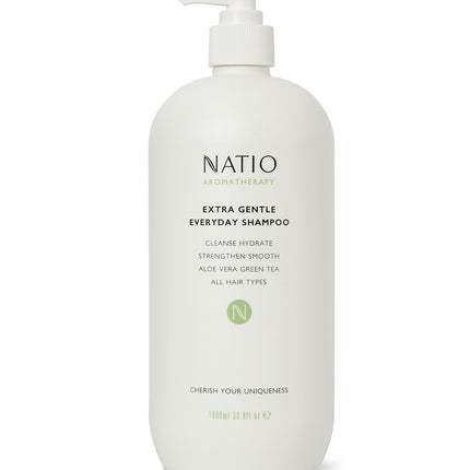 Natio Aromatherapy Extra Gentle Everyday Shampoo 1L - OhYouLuckyDuck.com.au