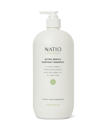 Natio Aromatherapy Extra Gentle Everyday Shampoo 1L - OhYouLuckyDuck.com.au