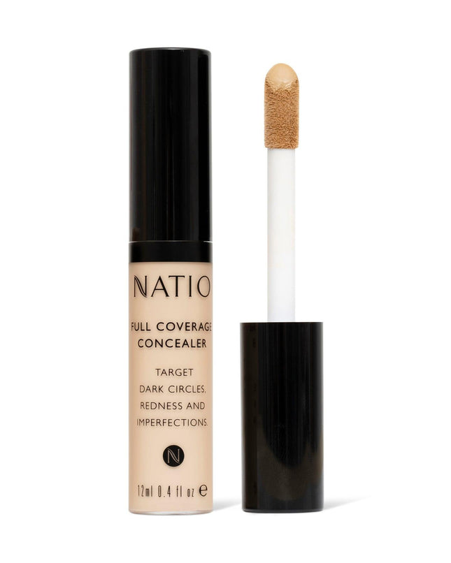 Natio Full Coverage Concealer Light - OhYouLuckyDuck.com.au