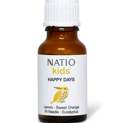 Natio Happy Days Essential Oil Blend 15Ml - OhYouLuckyDuck.com.au