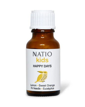 Natio Happy Days Essential Oil Blend 15Ml - OhYouLuckyDuck.com.au