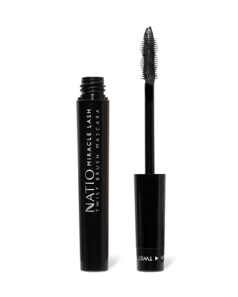 Natio Miracle Lash Twist Brush Length & Volume Mascara - Black 6.5ML - OhYouLuckyDuck.com.au
