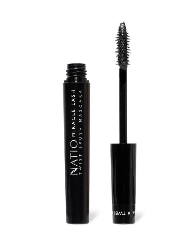 Natio Miracle Lash Twist Brush Length & Volume Mascara - Black 6.5ML - OhYouLuckyDuck.com.au