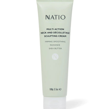 Natio Multi Action Neck & Decolletage Sculpting Cream 100G - OhYouLuckyDuck.com.au