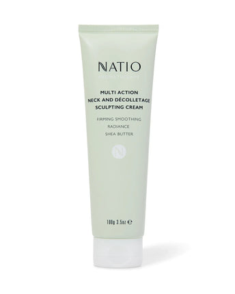 Natio Multi Action Neck & Decolletage Sculpting Cream 100G - OhYouLuckyDuck.com.au