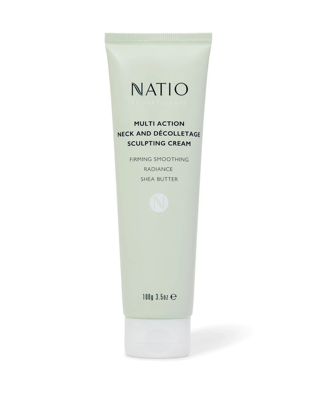 Natio Multi Action Neck & Decolletage Sculpting Cream 100G - OhYouLuckyDuck.com.au