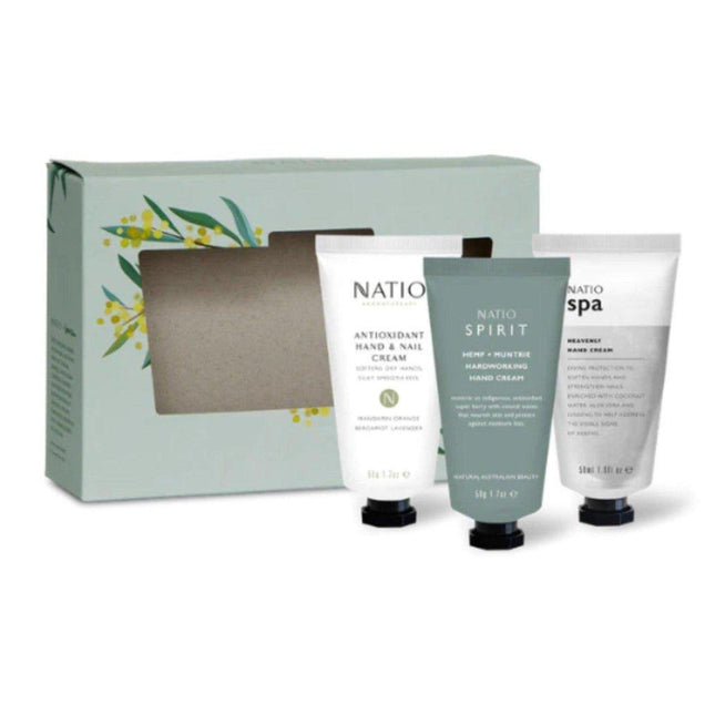 Natio Christmas 22 Nourishing Trio Gift Pack
