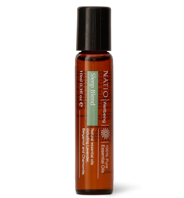 Natio Wellbeing Pure Essential Oil Blend Roll On Sleep 10mL